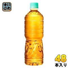 爽健美茶 ラベルレス 600ml ペットボトル 48本 (24本入×2 まとめ買い) コカ・コーラ ブレンド茶 お茶