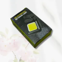 LED 投光器 懐中電灯 COB 作業灯 USB充電式 キーホルダー式 超ミニ 小型 軽量 高輝度