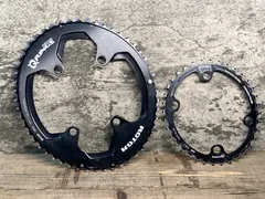 【未使用品】ROTOR Q-RING 52/36T チェーンリング ROTOR 「ローター」 Q-RINGS 52T 楕円チェーンリング / 滋賀大津