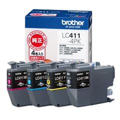 【特価セール】LC411-4PK-E インクカートリッジ4色パック(エコパッケージ) 対応型番:DCP-J926N、MFC-J904N、MFC-J739DN、MFC-J939DN Industries) ブラザー工業(Brother 他 【ブラザー純正】