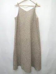 ◇ ⊇ classicalelf クラシカルエルフ ロング丈 ワンピース サイズXL グレー レディース P  【1409250026034】