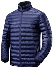 3XL Regular_ネイビーブルー Lesmart(レスマート) ダウンジャケット メンズ コート ウルトラライトダウン 防寒 登山 防風 軽量 暖かい アウトドア ライトダウン 冬 紺青2 XXXL