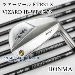 ホンマ□T//WORLD GS□単品アイアン□VIZARD IB-WF カーボン