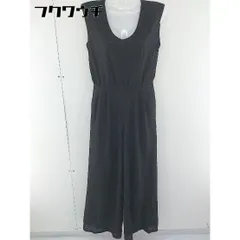 ◇ who's who Chico バックジップ　ノースリーブ　総柄　レース オールインワン サイズF ブラック レディース  【1108230003033】のサムネイル