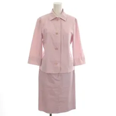ポールスミスウィメン Paul Smith WOMEN スーツ セットアップ ジャケット スカート 七分袖 ひざ丈 40 M ピンク /☆Gのサムネイル