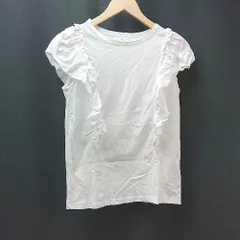 ◇ URBAN RESEARCH ITEMS クルーネック シンプル フェミニン ノースリーブ Tシャツ 表記なし ホワイト レディース E  【1310130021981】