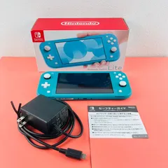 ◇574【箱付美品・動作Ok】ニンテンドー スイッチライト ターコイズ Nintendo Switch Lite