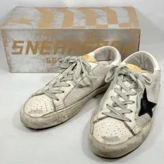 未使用 ゴールデングース 38 シルバー×オレンジ スニーカー 24082669