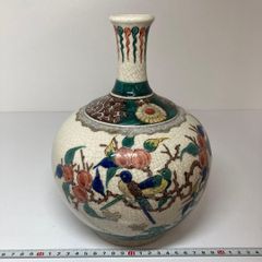 青木木米　赤絵徳利　M642 青木木米 赤絵徳利 M642 - メルカリ