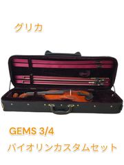Gliga GEMS 3/4 バイオリン カスタム セット　グリガ