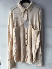 Acuta ワッシャーカットオーバーシャツ アイボリー /Fのサムネイル