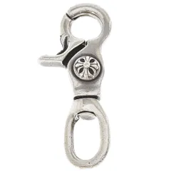 CHROME HEARTS (クロムハーツ) CLIP SWIVEL クリップスイベル クロスボール  キーリング シルバーのサムネイル