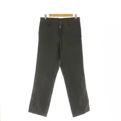 ワイズ Y's ヨウジヤマモト リネン混 パンツ ストレート ジッパーフライ 2 チャコールグレー /MI ■OSのサムネイル