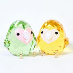 〇美品〇スワロフスキー 熱帯魚 魚 置物 フィギュリン 2体セット 2
