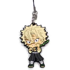 【中古】雑貨 不死川実弥 柱合会議ラバーストラップ きゅんキャラいらすとれーしょんず 「一番くじ 鬼滅の刃 ～弐～」 I賞