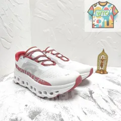 On Cloudmonster ジョギング スポーツ トレーニング ランニングシューズ メンズ レディー スニーカー タウンユース 新品 未使用　レッド　ホワイト-WTO輸入2