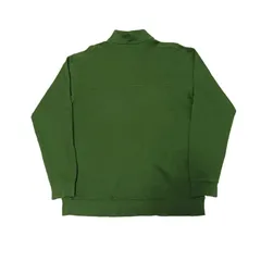 【最終値下げ SALE】Columbia コロンビア ハーフジップ スウェット トレーナー 裏起毛 グリーン L　B202507