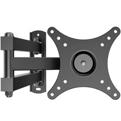 【在庫セール】100×100 75×75 VESA50×50 前後＆左右&上下多角度調節 テレビかべかけ金具 テレビアーム tv壁掛け金具 耐荷重20kg テレビ壁掛け金具 アーム式 10～32インチ対応 モニターアーム 壁掛けテレビ金具 PERLESMITH