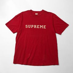 07 Archive SUPREME x wtaps フロッキーロゴ METAL MILITIA Tシャツ XL レッド