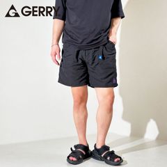GERRY 水陸両用 ナイロン ショートパンツ メンズ 短い 速乾 バギーズショーツ クライミングショートパンツ ハーフパンツ アウトドア ショーツ 黒 M L LL XL ブラック  078600