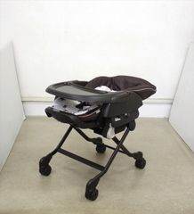 ネムリラ4キャス オートスウィング ロッタ ビンテージブラウン 電動スウィング コンビ 新生児OK クリーニング済み C7835212