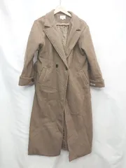 ◇ ⊇ emi+ エミプラス 長袖 ロングコート サイズM ブラウン レディース E  【1502180078866】