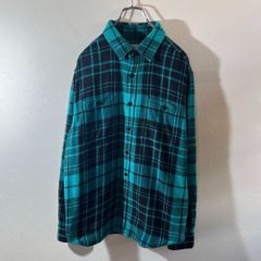AMERICAN EAGLE チェック柄フランネルシャツ L