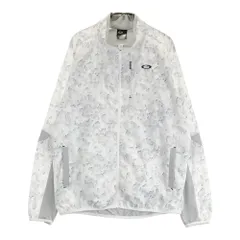 サイズ：L OAKLEY オークリー 412077JP 長袖ジャケット 総柄 ホワイト系 [240101414456] ゴルフウェア メンズ ストスト