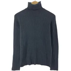 古着 90~00年代 カルバンクライン Calvin klein JEANS リブ編み タートルネック コットンニットセーター レディースS相当/eaa532255