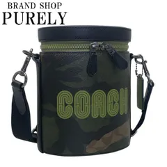 コーチ バッグ メンズ COACH ショルダーバッグ シグネチャー バーレル クロスボディ CC024 QBUOX カーキ×オリーブ 送料無料