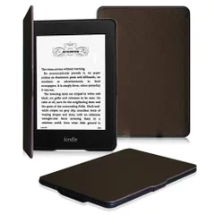 2018に適応できない】(ブラウン) 第10世代 Paperwhite Paperwhite Paperwhite 専用)【Kindle 第5世代、第6世代、第7世代、マンガモデル (Kindle オートスリープ機能付き 保護カバー 軽量 超薄 ケース Kin