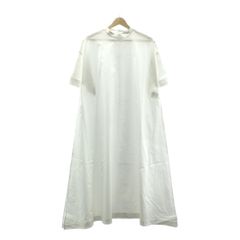HYKE / ハイク | バンドカラー プルオーバー シャツ ワンピース | 1 | ホワイト | レディース