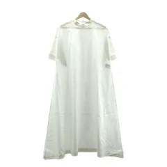 HYKE ハイク 21SS マキシレングスバンドカラーシャツワンピース