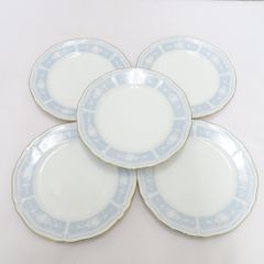 NORITAKE ノリタケ 食器 レースウッドゴールド ケーキ皿 プレート 中皿 16cm 5枚セット