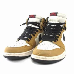 ナイキ NIKE エアジョーダン1 レトロ ハイ OG ルーキーオブザイヤー スニーカー 靴 シューズ 555088-700 27cm 黄 イエロー 白 ホワイト