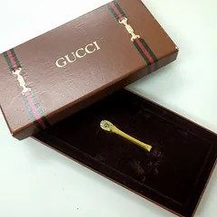 【極美品✨】GUCCI ゴールド ネクタイピン 箱付き 極美品✨】GUCCI ゴールド ネクタイピン 箱付き