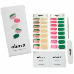 オホーラ ネイル ジェルネイル 手用 ハンドネイル セルフネイル セミキュアジェルネイル ネイルシール 要硬化 ohora gelnails nail ND-264