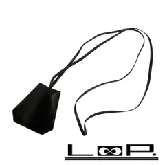 ■新同■ エルメス クローシュ クロシェット ネックレス レザー ブラウン □C刻 箱 【310256】8のサムネイル
