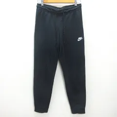 C■ナイキ/NIKE ジャージ スウェットパンツ【L】黒/KIDS/59【中古】