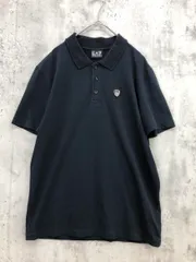 新品未使用タグ付き　EMPORIO ARMANI　ポロシャツ　刺繍ロゴ　ネイビー kousei-brand_pl007