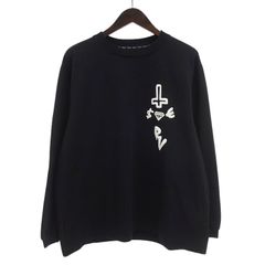 カタリスト/CVTVLIST Long sleeve T-shirt 長袖　Tシャツ ブラック  サイズ メンズ0