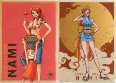 【中古】クリアファイル ナミ A4クリアファイルセット(2枚組) ONE PIECE DAYコレクション 「一番くじ ワンピース FULL FORCE」 I賞