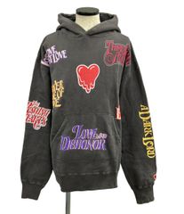 エモーショナリーアンアベイラブル プルオーバーパーカードロップショルダースウェット メンズ SIZE XL emotionally unavailable