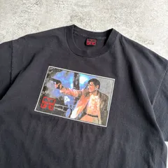 90s ” A Better Tomorrow ” HONG KONG Movie scene T-shirt ” 男たちの挽歌 ” 香港映画 チョウ ユンファ ジョン・ウー ムービー TEE Tシャツ