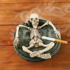 スカルヘッド　ドクロ　マーブル　ヴィンテージ　灰皿　メガネ　USA　髑髏　骸骨 スカルヘッド ドクロ マーブル ヴィンテージ 灰皿 メガネ USA