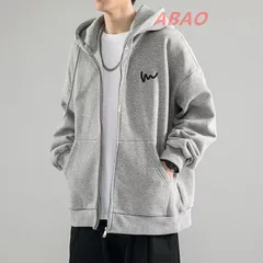 【新商品が大人気です！】パーカー メンズ レディース 裏起毛 スウェット 長袖 裏ボア トップス フード付き ジップアップ カジュアル 春秋 無地 シンプル