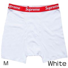 【新品】Supreme Hanes ボクサーパンツ 1枚 ホワイト Mサイズ シュプリーム ヘインズ 下着 メンズ