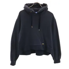 BLUE LABEL CRESTBRIDGE ブルーレーベルクレストブリッジ 長袖 スウェットパーカー 38 ネイビー レディース 古着