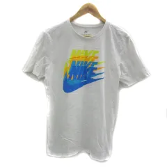 ナイキ NIKE THE NIKE TEE Tシャツ カットソー 半袖 ラウンドネック ロゴプリント L マルチカラー 白 ホワイト /YS35