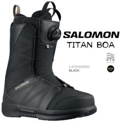 サロモン スノーボード ブーツ メンズ L47242900 23-24 SALOMON TITAN BOA タイタン ボア 男性用 フリースタイル 2024 日本正規品